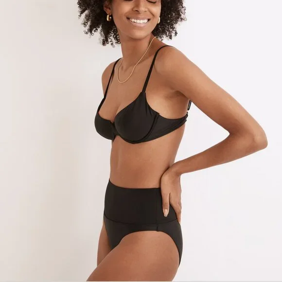 Madewell Second Wave 3 Piece Bikini Set